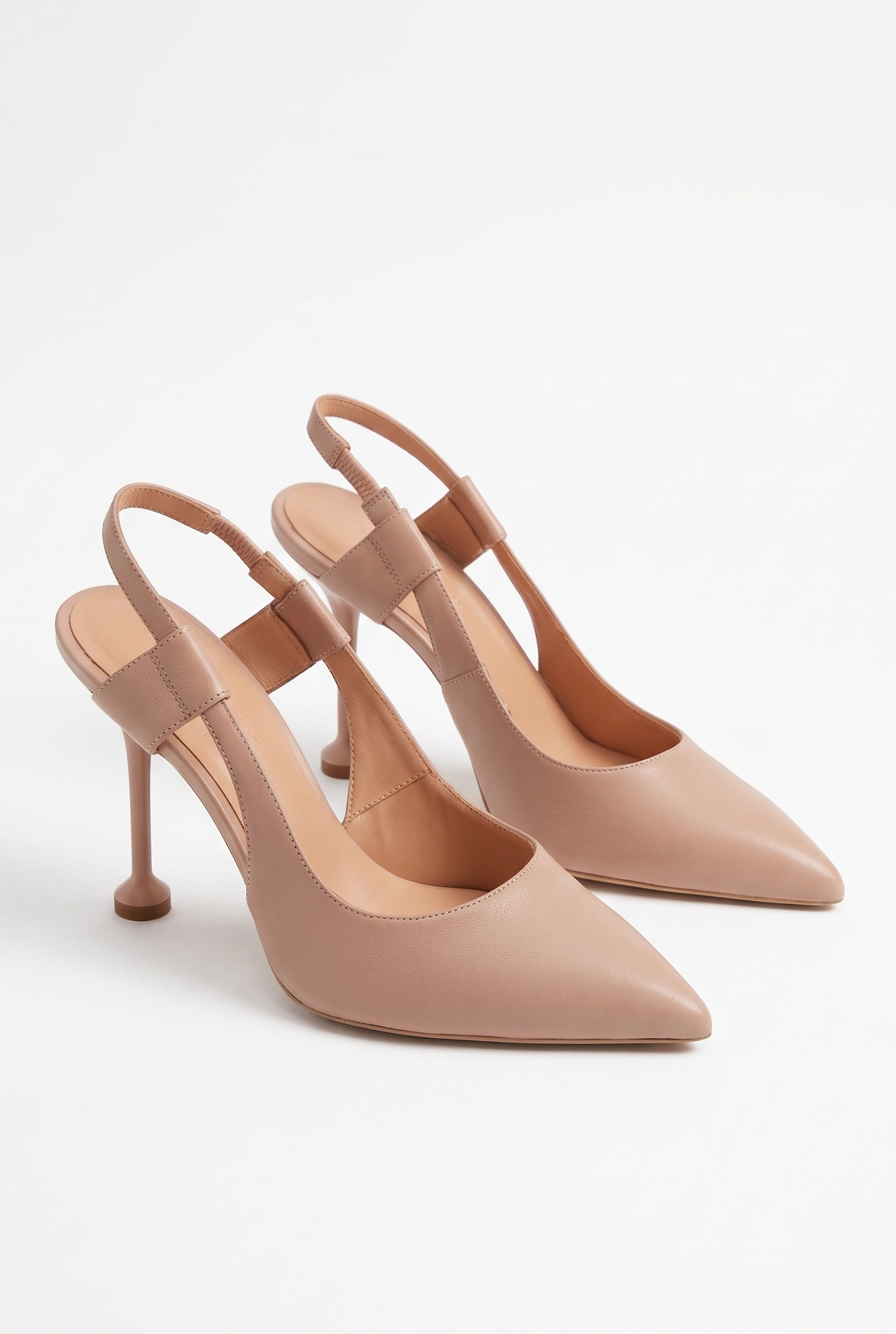 Rucci – escarpins nude à talon aiguille fin